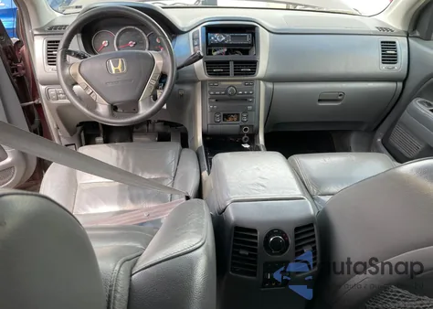 2007 Honda Pilot Exl из США, поврежденный, VIN 2HKYF18697H532313